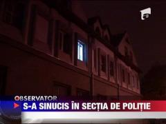 S-a sinucis in sectia de politie