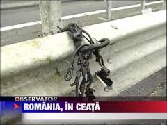 Ceata deasa si poleiul au pus stapanire pe Romania