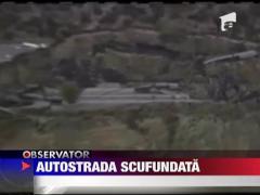 O autostrada din California s-a prabusit in ocean