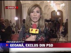 Mircea Geoana, exclus din PSD