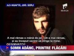 Somn adanc printre flacari