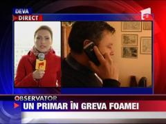 Primar in greva foamei