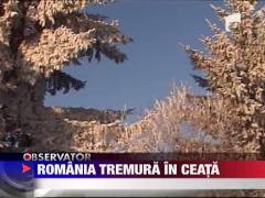Ceata si ger peste Romania