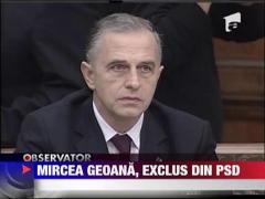 Geoana nu renunta la sefia Senatului