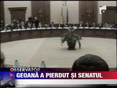 Mircea Geoana a pierdut Senatul