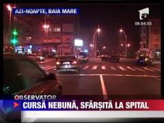 Cursa nebuna sfarsita la spital
