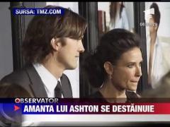 Amanta lui Ashton Kutcher rupe tacerea!