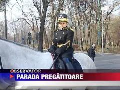 Parada pregatitoare pentru 1 Decembrie