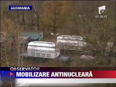 Germania: Proteste declansate de un transport nuclear ‎