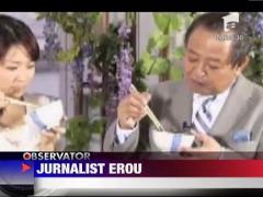 Un jurnalist japonez a fost diagnosticat cu leucemie dupa ce a mancat in direct legume de la Fukushima