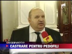 Pedofilii din Romania ar putea fi castrati pe viitor