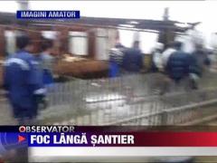 Incediu puternic in Mures