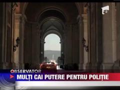 Mai multi cai putere pentru politie