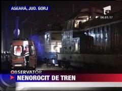 Un barbat din Targu Jiu a fost spulberat de un tren