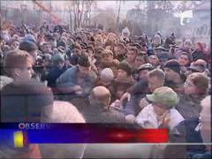 Traian Basescu, huiduit de Ziua Nationala a Romaniei