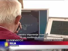 Avion intors de pilotul automat