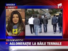 Aglomeratie la apele termale