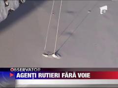 Politisti rutieri de ocazie