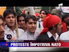 Proteste impotriva NATO