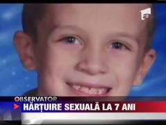 Acuzat de hartuire sexuala la 7 ani