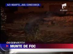 Romania cuprinsa de incendii
