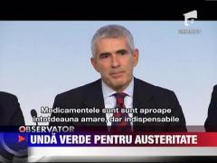 Italia intra in zodia austeritatii