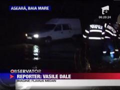 Inundatii in Maramures - mai multe drumuri nationale, blocate ‎