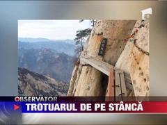 Cel mai periculos trotuar din lume