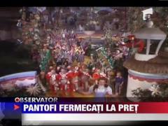 Pantofii fermecati purtati de Judy Garland in "Vrajitorul din Oz" scosi la licitatie