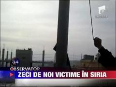 Zeci de noi victime in Siria