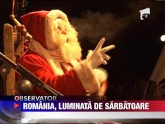 Romania, luminata de sarbatori