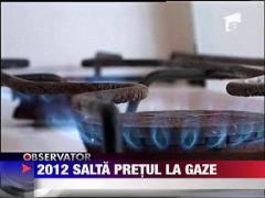 Gaze mai scumpe pentru companii din 2012