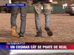 Tanar batjocorit in spatele unui cimitir