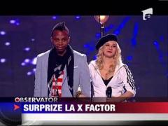 Surprize la  X Factor