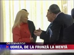 Elena Udrea, de la frunza la menta