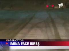 Iarna face iures in nordul tarii