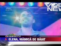 Elena Gheorghe, mamica de baiat