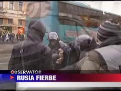 Manifestatii si arestari in Rusia