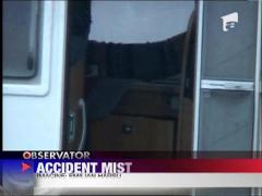 Rulota, inmatriculata in Regatul Unit, in apele Jiului