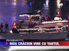 Mos Craciun vine cu yahtul!