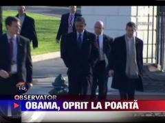Moment jenant pentru presedintele Barack Obama