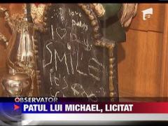 Obiectele lui Michael Jackson scoase la licitatie