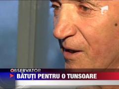 Socrii batuti pentru ca si-au tuns nepotul