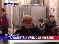 Transnistria vrea o schimbare