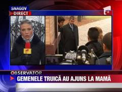 Irina Truica si-a luat fetele de la tatal lor