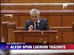 Parlamentarii spun lucruri traznite