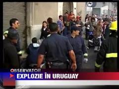 16 oameni au fost raniti in urma unei explozii in Uruguay