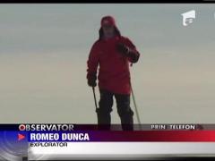 UPDATE/ Romeo Dunca si Coco Galescu au cucerit Polul Sud