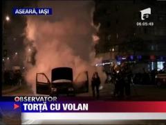 Era sa arda de viu in propria masina