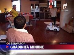 Adi Minune isi face gradinita